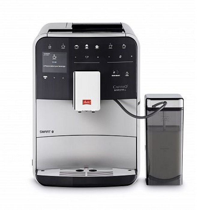 Кофемашина MELITTA Caffeo F 850-101 (21784) серебристый/черный Кофемашина MELITTA Caffeo F 850-101 (21784) серебристый/черный