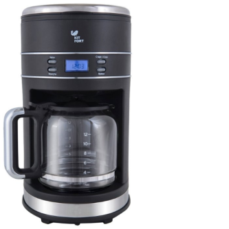 Капельная кофеварка KITFORT KT-704-2 черная Капельная кофеварка KITFORT KT-704-2 черная