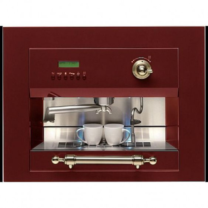Встраиваемая кофеварка ILVE ES-645SТК бордо Встраиваемая кофеварка ILVE ES-645SТК бордо
