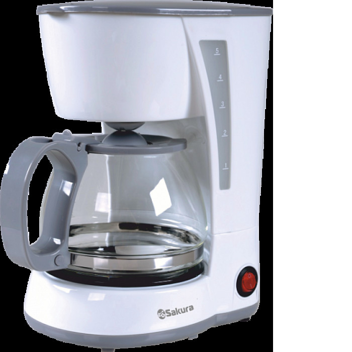 Кофеварка SAKURA SA-6107W Кофеварка SAKURA SA-6107W