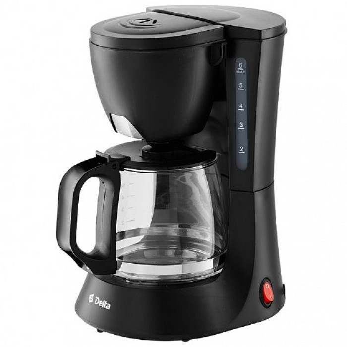 Капельная кофеварка DELTA DL-8153 черная Капельная кофеварка DELTA DL-8153 черная