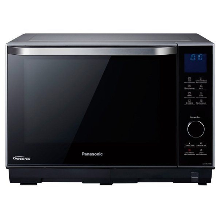 Микроволновая печь Panasonic NN-DS596MZPE серебристый Микроволновая печь Panasonic NN-DS596MZPE серебристый