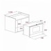 Микроволновая печь Teka ML 822 BIS L white
