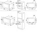 Микроволновая печь SMEG FMI320X Микроволновая печь SMEG FMI320X
