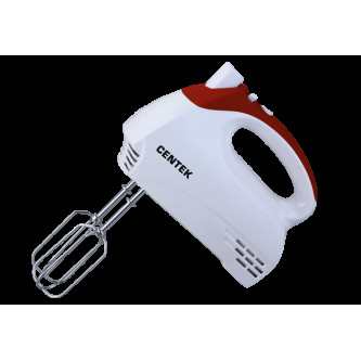 Миксер Centek CT-1117 белый/вишня Миксер Centek CT-1117 белый/вишня