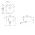 Мойка кухонная TEKA Clave45B-TQ1Bчёрныйметаллик(art.40148140) Мойка кухонная TEKA Clave45B-TQ1Bчёрныйметаллик(art.40148140)