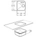 Кухонная мойка SMEG um34 Кухонная мойка SMEG um34