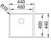 Кухонная мойка Blanco CLARON 400-IF Durinox® отводная арматура InFino®нержавеющая сталь Durinox 523389 Кухонная мойка Blanco CLARON 400-IF Durinox® отводная арматура InFino®нержавеющая сталь Durinox 523389