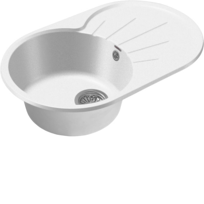 Кухонная мойка GRANFEST RONDO GF-R750L иней Кухонная мойка GRANFEST RONDO GF-R750L иней
