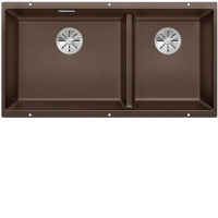 Кухонная мойка Blanco SUBLINE 480/320-U кофе c отв.арм. InFino (арт.523593) Кухонная мойка Blanco SUBLINE 480/320-U кофе c отв.арм. InFino (арт.523593)