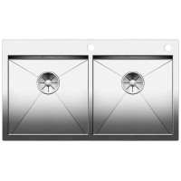 Кухонная мойка BLANCO ZEROX 400/400-IF/А 521648 нерж. сталь