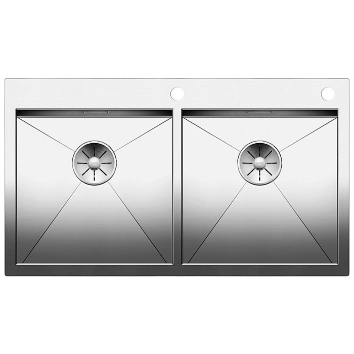 Кухонная мойка BLANCO ZEROX 400/400-IF/А 521648 нерж. сталь Кухонная мойка BLANCO ZEROX 400/400-IF/А 521648 нерж. сталь
