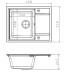 Кухонная мойка FLORENTINA липси 650 антрацит