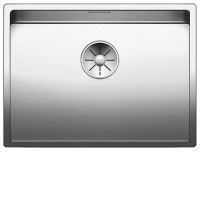 Кухонная мойка Blanco CLARON 550-U нерж.сталь зеркальная полировка с отв. арм. InFino (арт.521579)