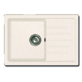 Мойка GRANFEST Practic GF-P760L (760х500) Белый 331 с крылом 429434