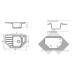Кухонная мойка GRANFEST Corner GF-C800E топаз Кухонная мойка GRANFEST Corner GF-C800E топаз