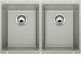 Кухонная мойка BLANCO SUBLINE 350/350-U Silgranit PuraDur 520650 жемчужный