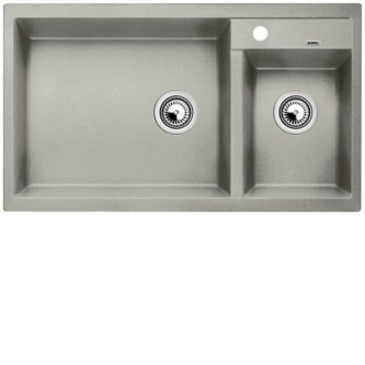 Кухонная мойка BLANCO METRA 9 Silgranit PuraDur 520586 жемчужный без клапана-автомата Кухонная мойка BLANCO METRA 9 Silgranit PuraDur 520586 жемчужный без клапана-автомата