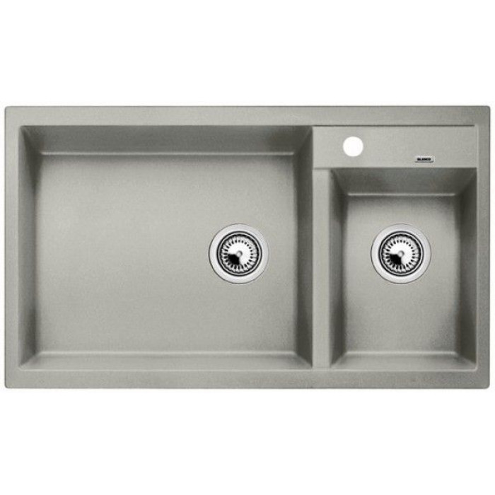 Кухонная мойка BLANCO METRA 9 Silgranit PuraDur 520586 жемчужный без клапана-автомата Кухонная мойка BLANCO METRA 9 Silgranit PuraDur 520586 жемчужный без клапана-автомата