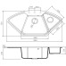 Кухонная мойка OMOIKIRI Yonaka 98-C-CA (арт.4993713)