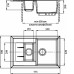 Мойка GRANFEST Quadro GF-Q775KL (775х500) Песочный 302 разм.+крыло 421267
