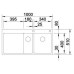 Мойка BLANCO 521646 BLANCO CLARON 6S-IF/А чаша слева нерж. сталь зеркальн Мойка BLANCO 521646 BLANCO CLARON 6S-IF/А чаша слева нерж. сталь зеркальн