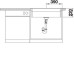 Кухонная мойка Blanco Etagon 8 алюметаллик гранит 525189 Кухонная мойка Blanco Etagon 8 алюметаллик гранит 525189