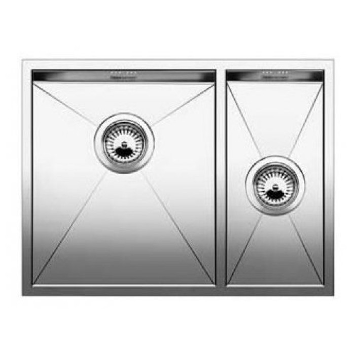 Кухонная мойка BLANCO zerox 340/180-u чаша слева (517254) Кухонная мойка BLANCO zerox 340/180-u чаша слева (517254)