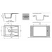 Кухонная мойка GRANFEST Standart GF-S680L красный марс Кухонная мойка GRANFEST Standart GF-S680L красный марс