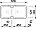 Кухонная мойка BLANCO tipo xl 9 (511926) Кухонная мойка BLANCO tipo xl 9 (511926)