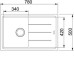 Кухонная мойка FRANKE bfg 611 basis (114.0259.927) оникс фрагранит Кухонная мойка FRANKE bfg 611 basis (114.0259.927) оникс фрагранит