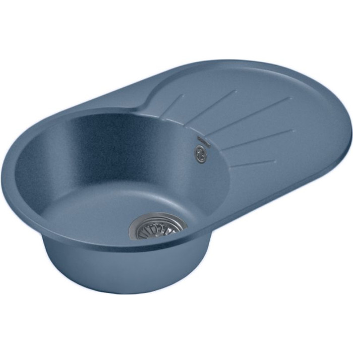 Кухонная мойка GRANFEST RONDO GF-R750L графит Кухонная мойка GRANFEST RONDO GF-R750L графит