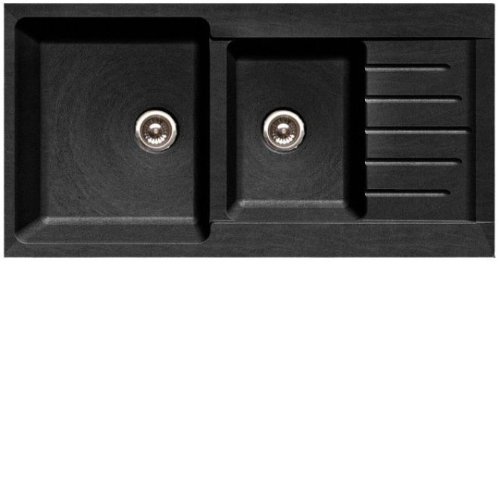 Мойка GRANFEST Practic GF-P980KL (980х510) Черный 308 2-секц. 429645 Мойка GRANFEST Practic GF-P980KL (980х510) Черный 308 2-секц. 429645