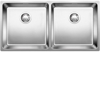 Кухонная мойка BLANCO andano 400/400-if клапан-автомат (518328)