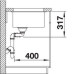 Кухонная мойка Blanco SUBLINE 430/270-U шампань c отв.арм. InFino (арт.523157) Кухонная мойка Blanco SUBLINE 430/270-U шампань c отв.арм. InFino (арт.523157)