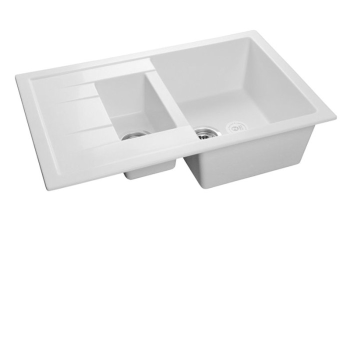 Кухонная мойка GRANFEST Quadro GF-Q775KL иней