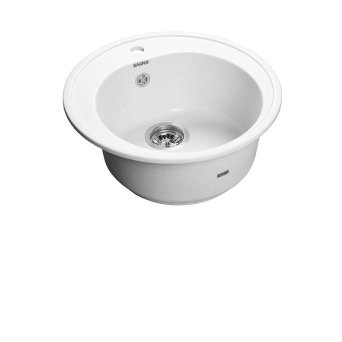Кухонная мойка GRANFEST Rondo GF-R510 иней Кухонная мойка GRANFEST Rondo GF-R510 иней