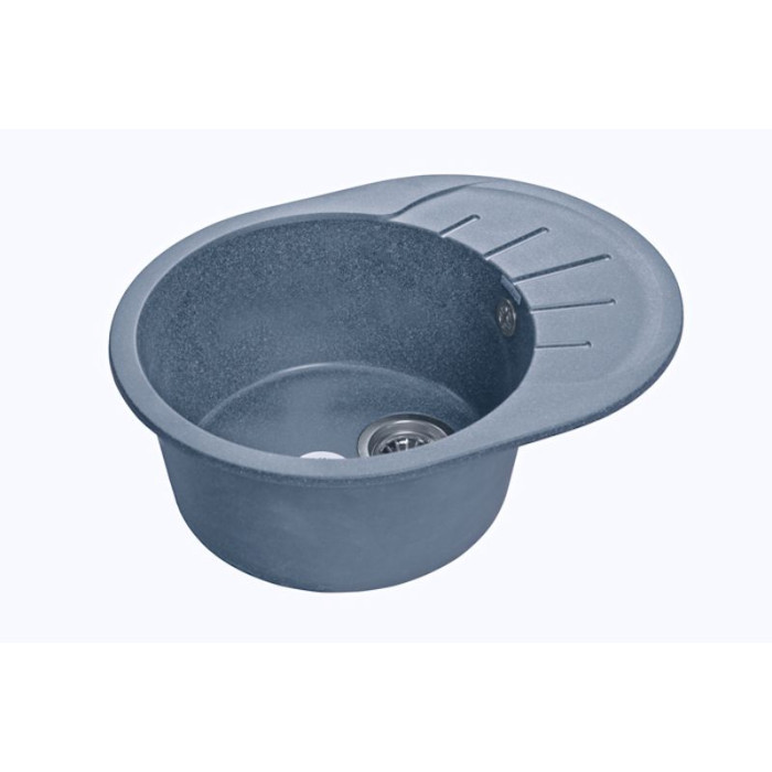 Кухонная мойка GRANFEST Rondo GF-R580L графит Кухонная мойка GRANFEST Rondo GF-R580L графит