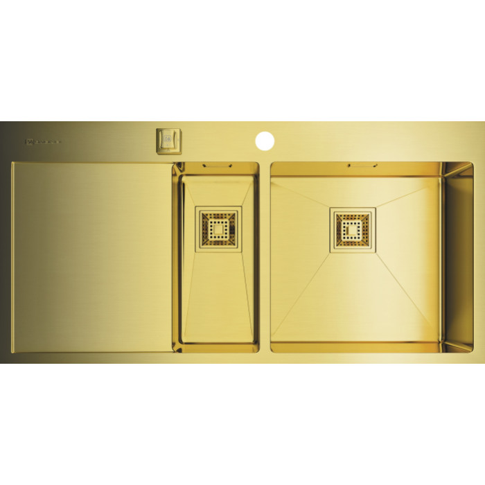 Кухонная мойка OMOIKIRI Akisame 100-2-LG-R (4993090) Кухонная мойка OMOIKIRI Akisame 100-2-LG-R (4993090)