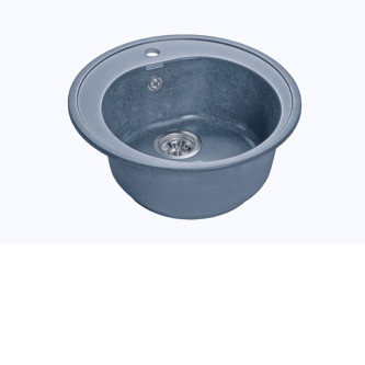 Кухонная мойка GRANFEST Rondo GF-R510 графит Кухонная мойка GRANFEST Rondo GF-R510 графит