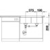Кухонная мойка BLANCO SUBLINE 350/350-U SILGRANIT 523575 темная скала Кухонная мойка BLANCO SUBLINE 350/350-U SILGRANIT 523575 темная скала