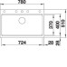 Кухонная мойка Blanco Etagon 8 алюметаллик гранит 525189 Кухонная мойка Blanco Etagon 8 алюметаллик гранит 525189