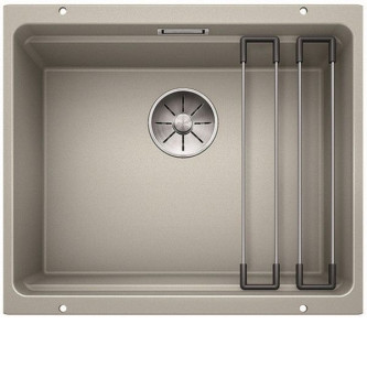Кухонная мойка Blanco ETAGON 500-U SILGRANIT PuraDur жемчужный гранит 522230