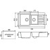 Мойка GRANFEST Practic GF-P980KL (980х510) Белый 331 2-секц. 429658 Мойка GRANFEST Practic GF-P980KL (980х510) Белый 331 2-секц. 429658