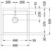 Кухонная мойка FRANKE SID 610 кофе (114.0443.345)