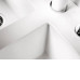 Кухонная мойка Blanco SUBLINE 350/350-U SILGRANIT отводная арматура InFino® белый гранит 523578 Кухонная мойка Blanco SUBLINE 350/350-U SILGRANIT отводная арматура InFino® белый гранит 523578