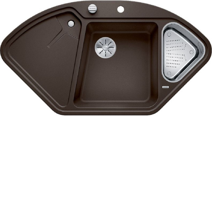 Кухонная мойка BLANCO DELTA II Silgranit PuraDur 521260 кофе Кухонная мойка BLANCO DELTA II Silgranit PuraDur 521260 кофе