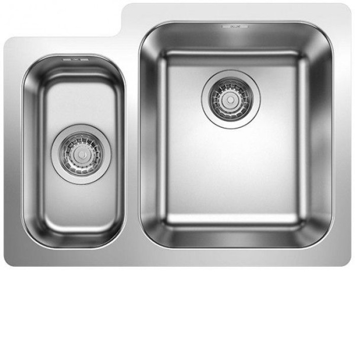 Кухонная мойка Blanco Supra 340/180-IF нержавеющая сталь полированная 523366