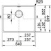 Кухонная мойка FRANKE kbg 110-50 миндаль Кухонная мойка FRANKE kbg 110-50 миндаль