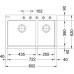 Мойка Franke FIG 620-80 оникс, автомат Мойка Franke FIG 620-80 оникс, автомат